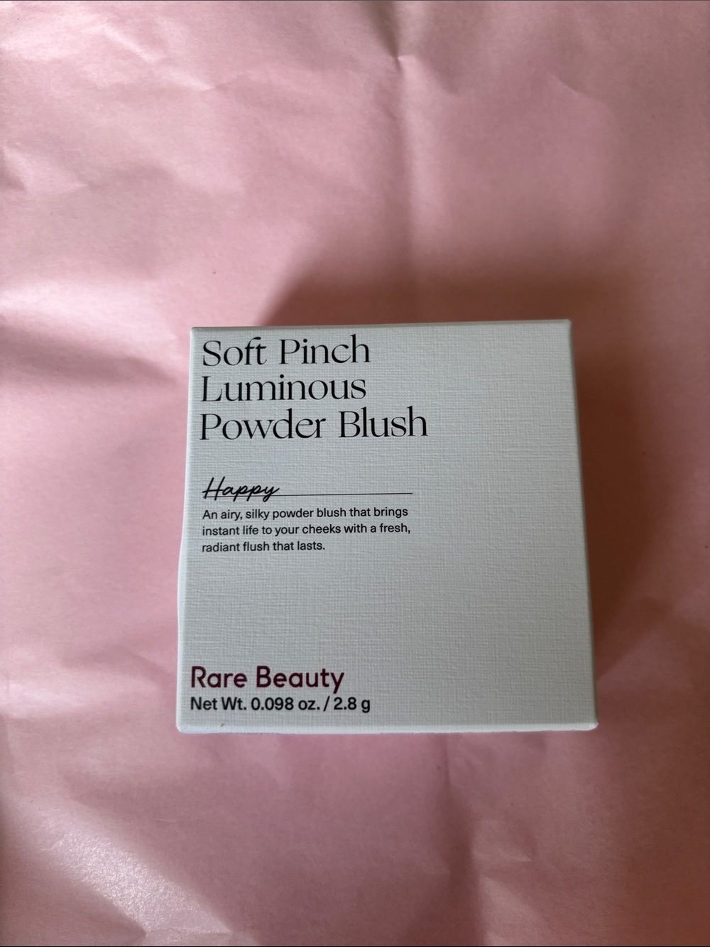 Rare Beauty by Selena Gomez 
Soft Pinch Luminous Powder Blush